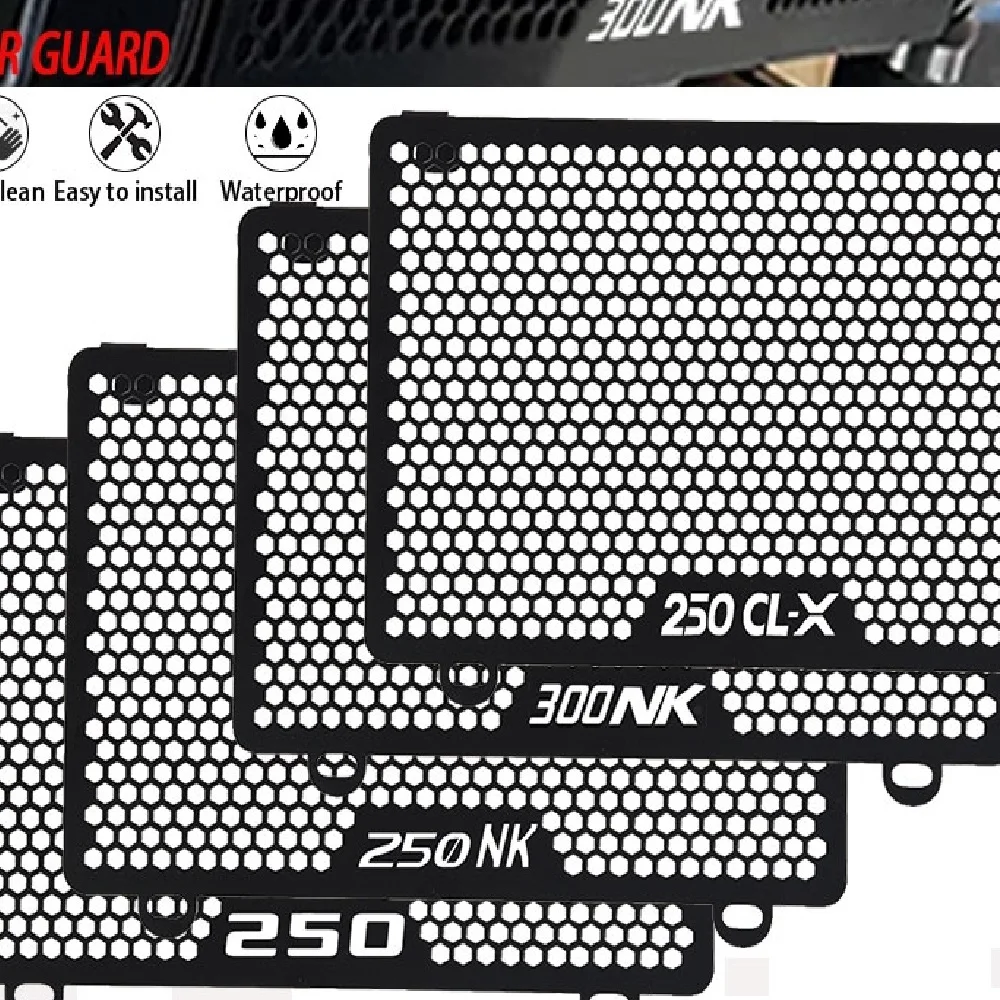 

For CFMOTO 250NK 300NK 250CLX 2022 2023 2024 2025 CLX CL-X CLX250 250 300 NK Motorcycle Radiator Grille Guard Protection Cover