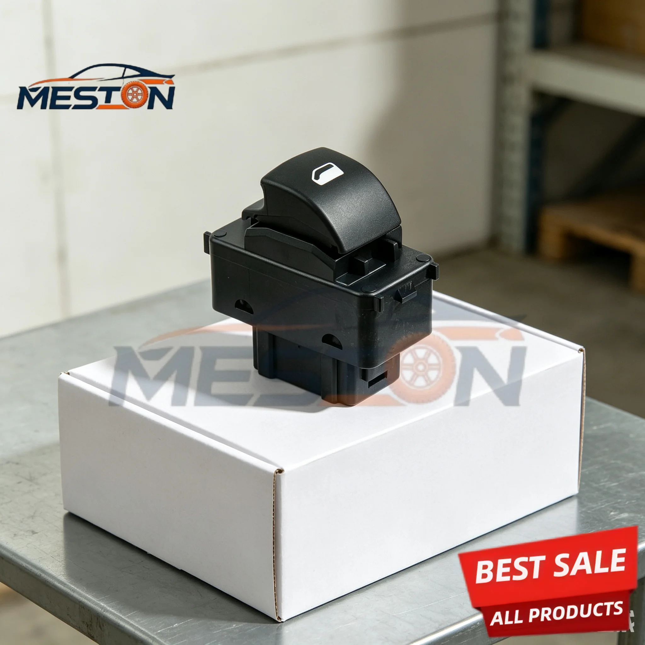 for  6490.E2 Car Power Window Switch Single Button for Peugeot 207 SW Van CC Partner Citroen C3 Picasso Berlingo 6490E2 65