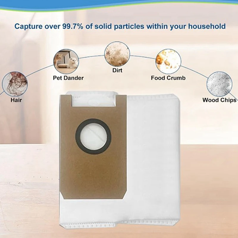 สำหรับ airrobo แปรงด้านข้างหลัก T20แผ่นกรอง HEPA ผ้าซับถุงหูรูดอุปกรณ์อะไหล่ทดแทน