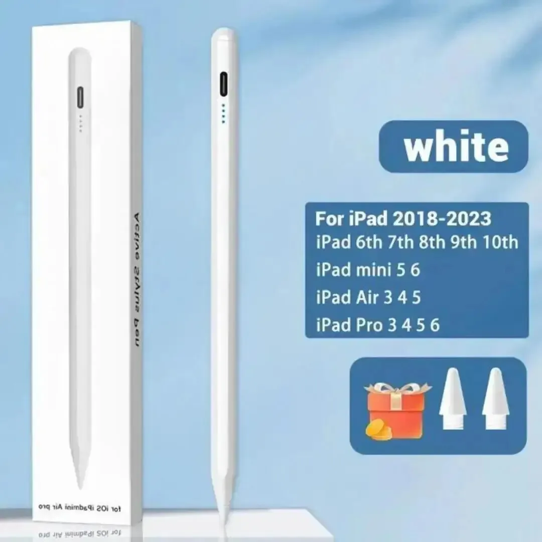 Stylus Pen for Apple IPad for IPad Pencil Accessories 2025 A16 10th 11th Gen Pro Air Mini Palm Rejection Power Display Stylus