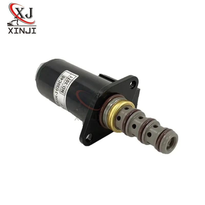 Machinery Parts Solenoid Valve YN35V00019F1 KDRDE5K-31/30C40-101 For Kobelco SK200-3 SK200-6 SK135SR