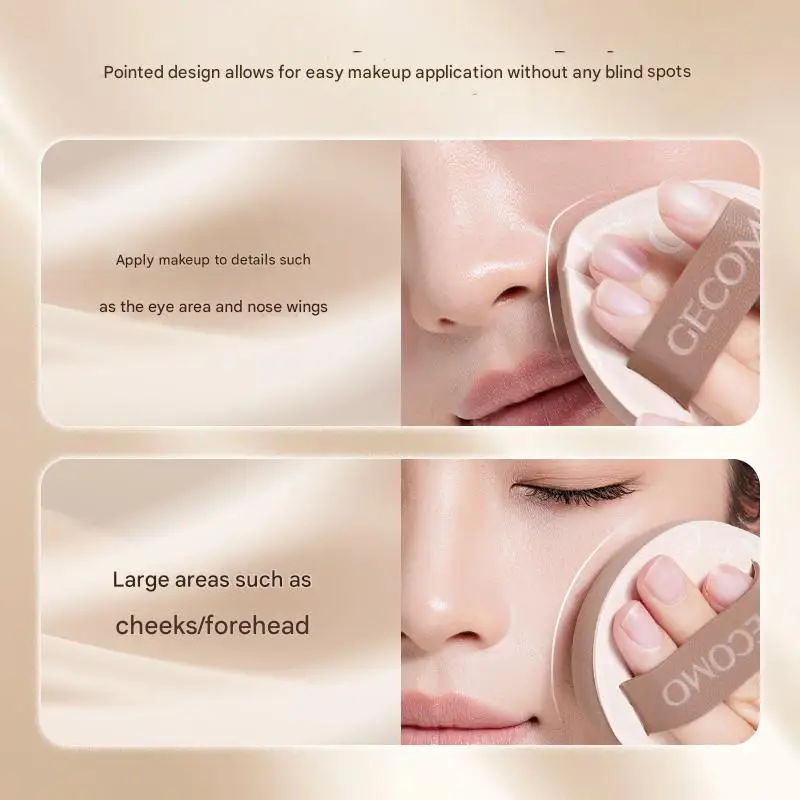 Soft Thick Makeup Puff  Wet & Dry Dual Use Cosmetic Sponge for Flawless Base Makeup Skin-Friendly and Versatile Powder Puff