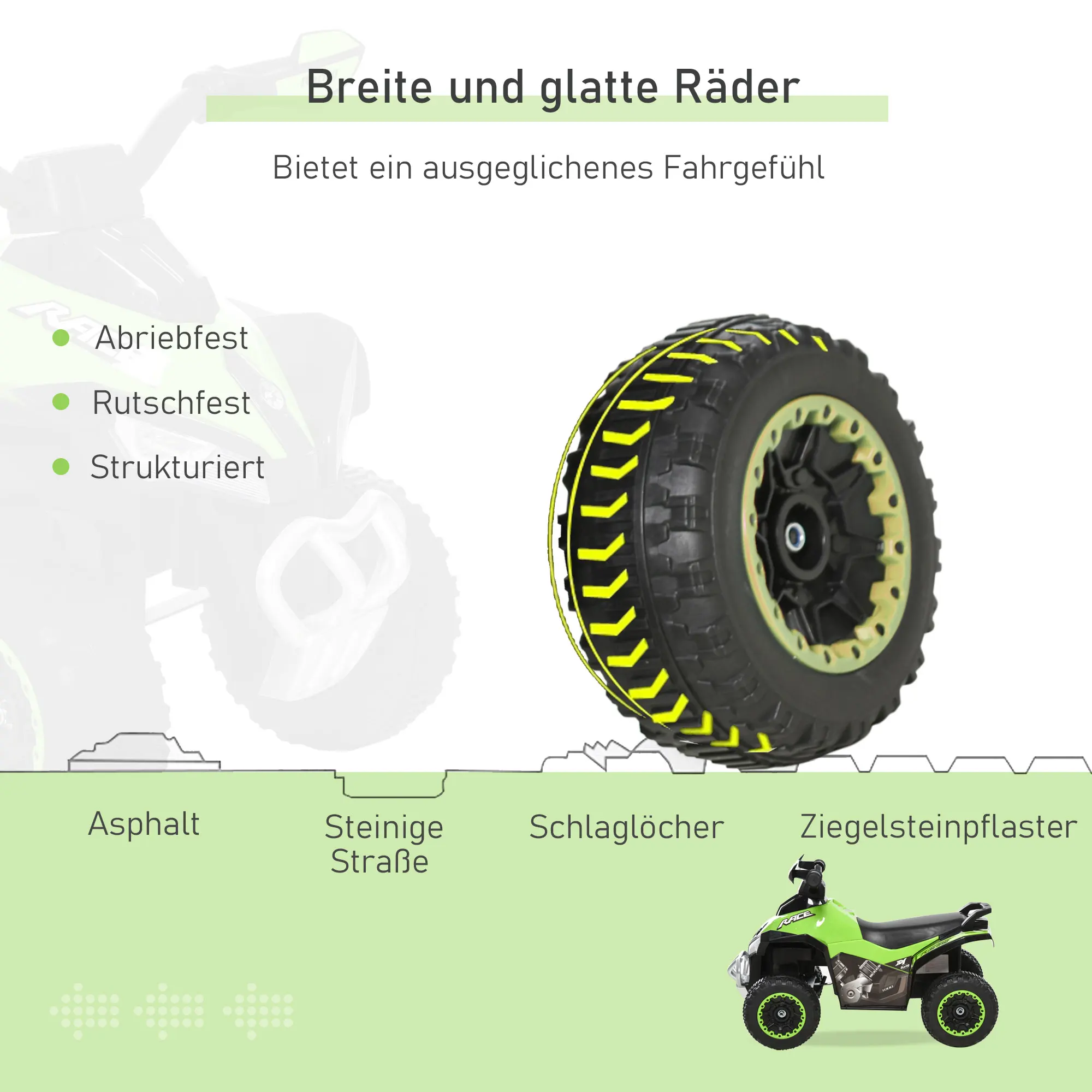 Afbeelding 4: Autoritten, kinderauto's, 18-36 maanden, kinderen, groen, loopauto's, trapauto's, kinderspeelgoedauto's, kinderauto's