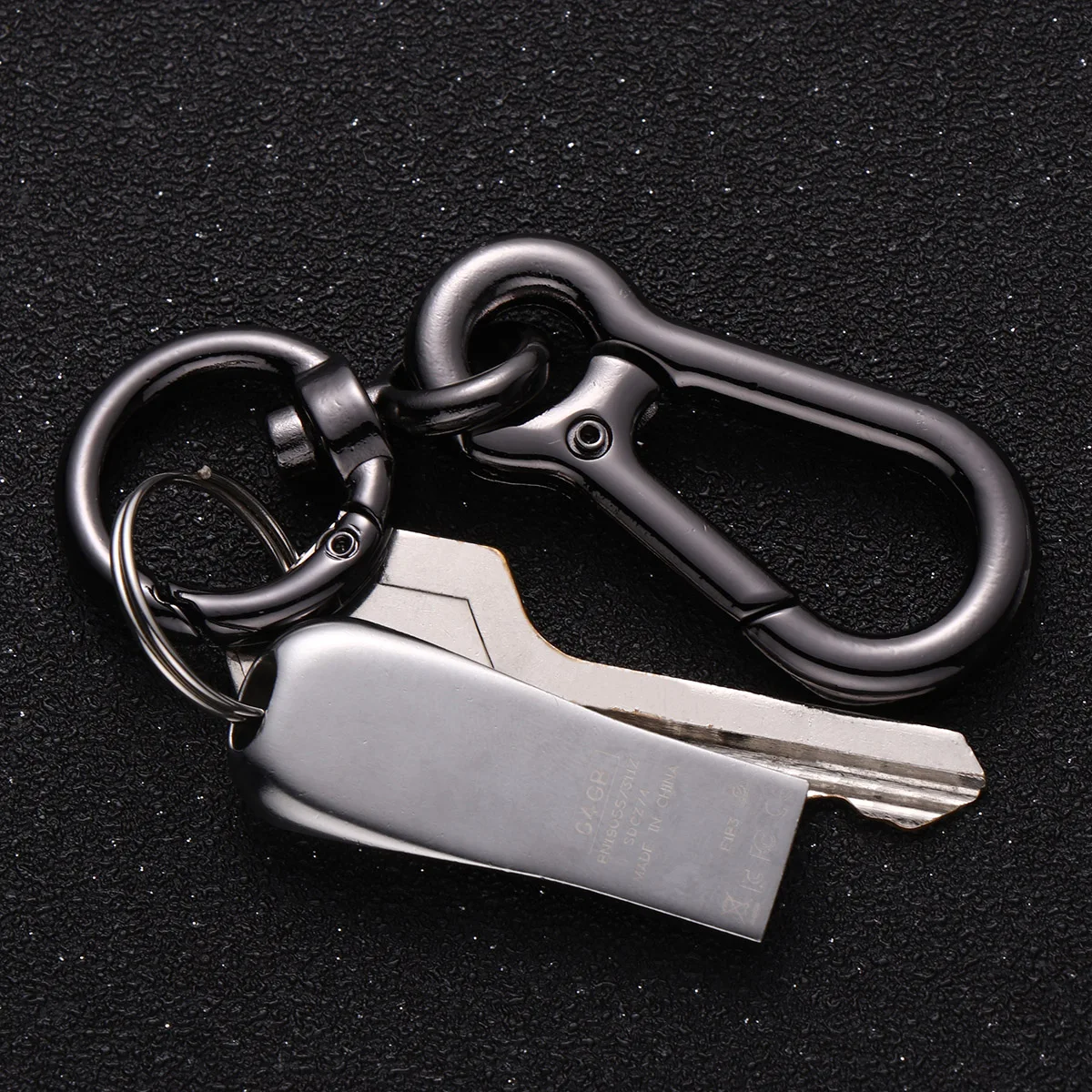 

3Pcs DIY Pet Leash Buckle Keychain Heavy Duty Metal Bag Strap Buckles for Handbag Backpack Bag Buckle Shoulder Strap Buckles