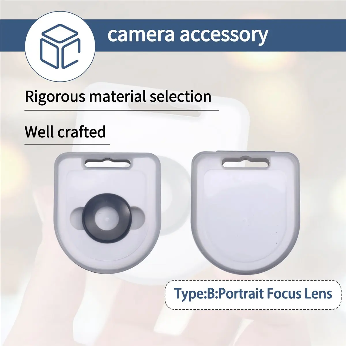 M05K JSR JUNESTCR for Insta360 GO Ultra 10X Portrait Focusing Mirror Macro Lens Cap Clip Close-Up Lens Photography Accessories,B