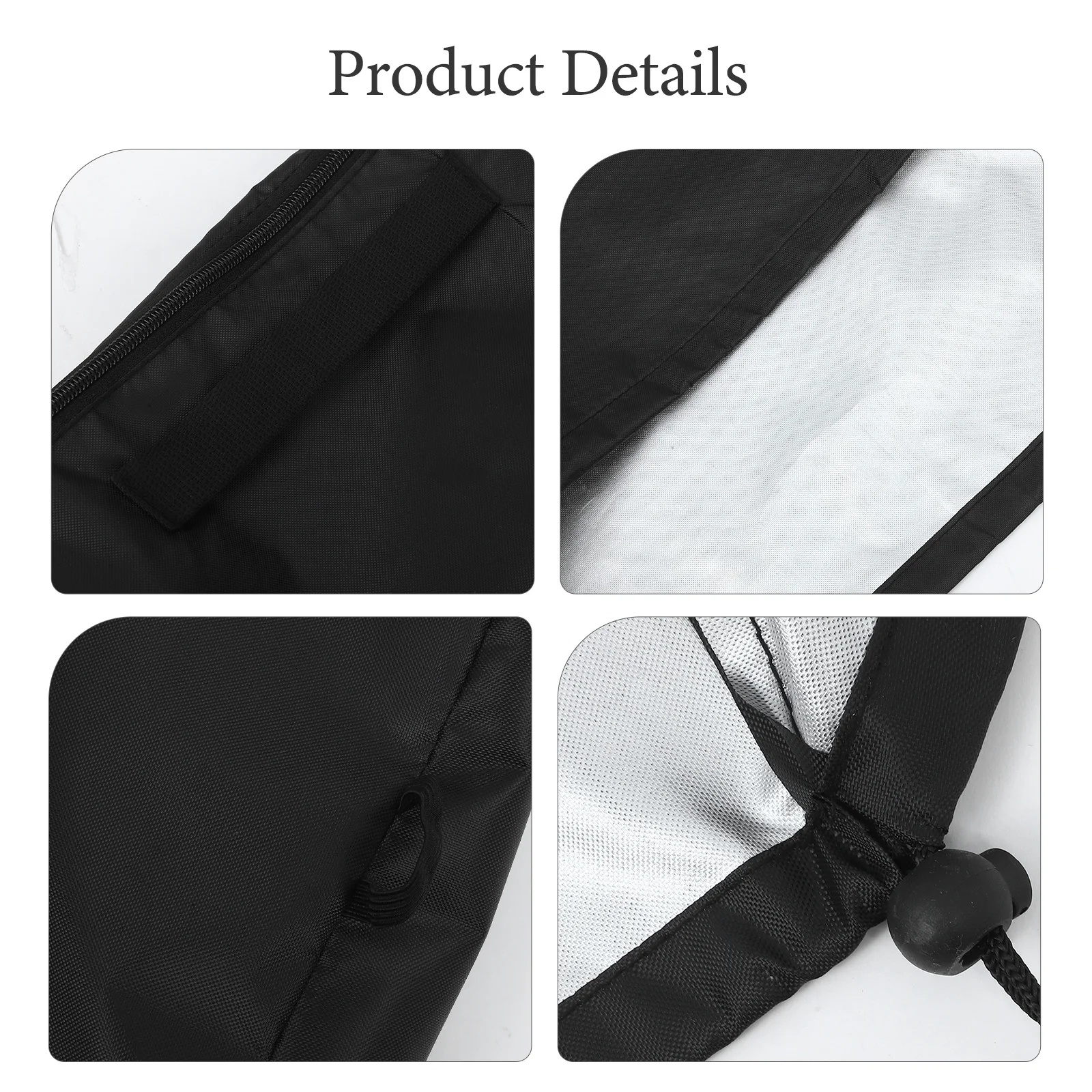 غطاء سخان سبا عالي التحمل مقاوم للماء للحماية الخارجية لمعدات الحوض الساخن غلاف حراري معزول لحماية سخان حمام السباحة