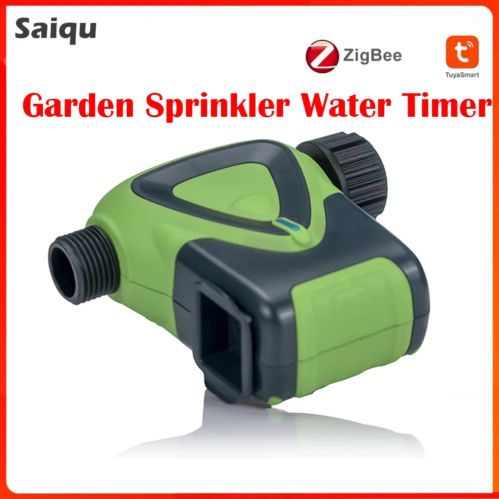 

Tuya Zigbee Smart Sprinkler Timer Garden Automatic Irrigation System Duration APP Remote Control For Garden