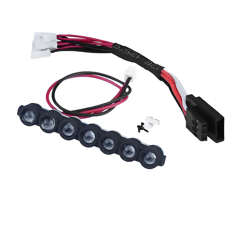 SCX30 LED Roof Yellow/white Spotlights for 1/30 RC Crawler Car SCX30 Jeep Wrangler Accessories