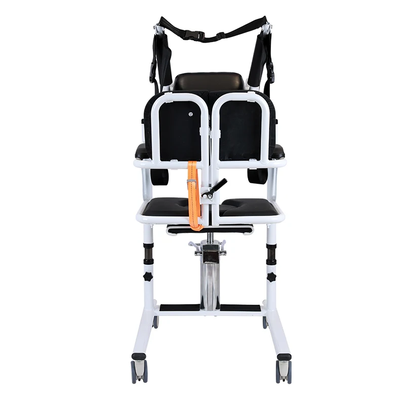 Silla de transferencia manual para uso doméstico y hospital, elevador hidráulico para pacientes con eslinga de seguridad, asiento de inodoro para equipos de rehabilitación