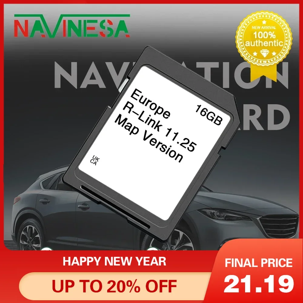 

Carte for Renault Clio 2014 2015 2016 2017 Card R-Link 11.25 Map Cover Malta Norway Portugal Romaania Slovenia