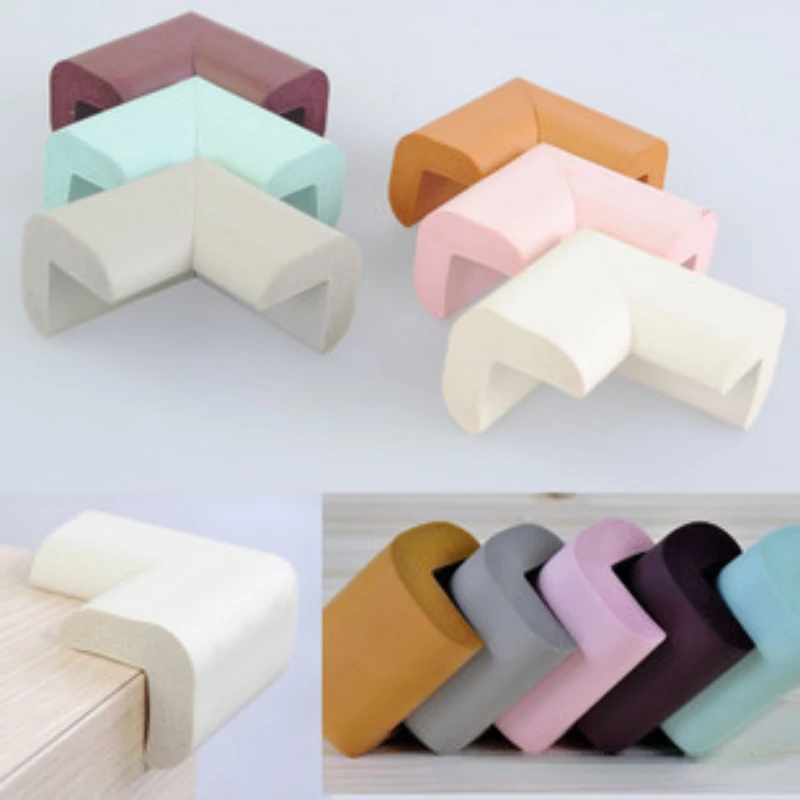 

Soft Baby Safe Corner Protector Baby Kids Table Desk Corner Guard Child Safety Edge Guards Size 70*70*35mm Table Edge Protector