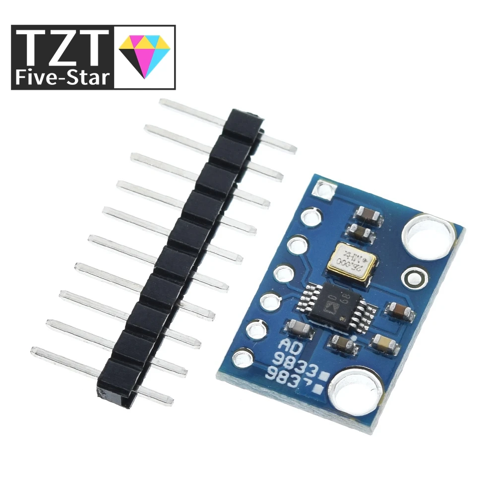 AD9833 Programmable Microprocessors Serial Interface Module Sine Square Wave DDS Signal Generator Module for Arduino