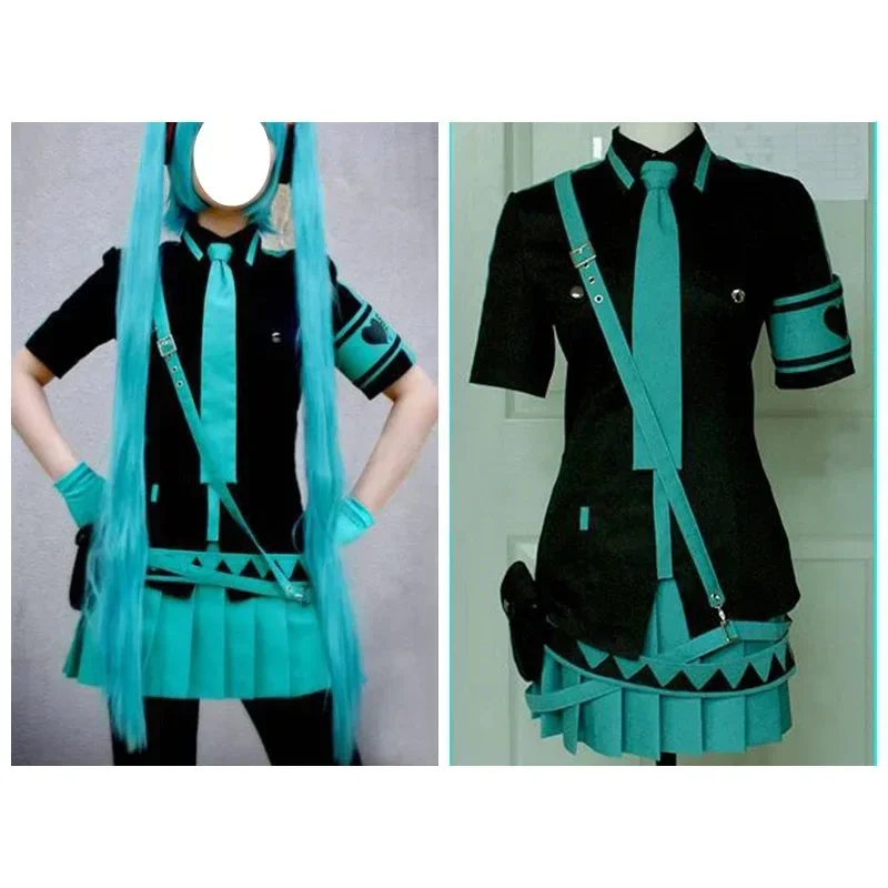 لعبة TV Miku Love Is War أزياء تنكرية فستان أنيمي لعب الأدوار بدلة الهالوين كرنفال حفلة الزي للنساء Girlsa;3,v'5.t;8,