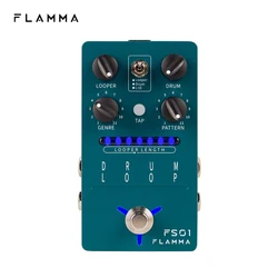 FLAMMA FS01 Drum Loop Drum Machine Looper Guitar Effects Pedal 20Min Looper 11 Different Rhythm Styles