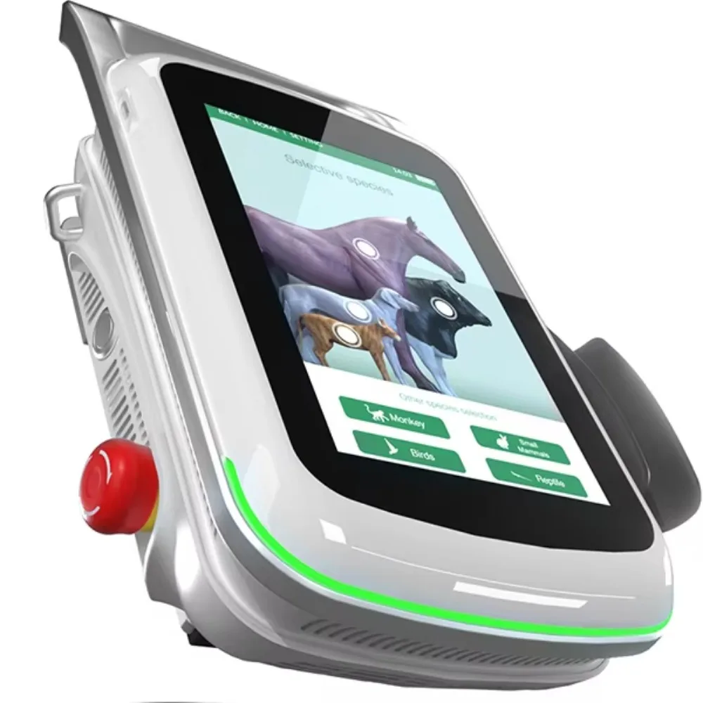 Veterinary Class IV therapy equipment for pain, arthritis, muscle and joint recovery in pets and horses