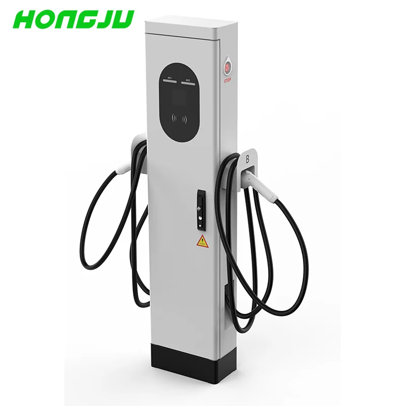 22KW GB AC Fast EV FLOOR-STAND Charging Station AC230-400V