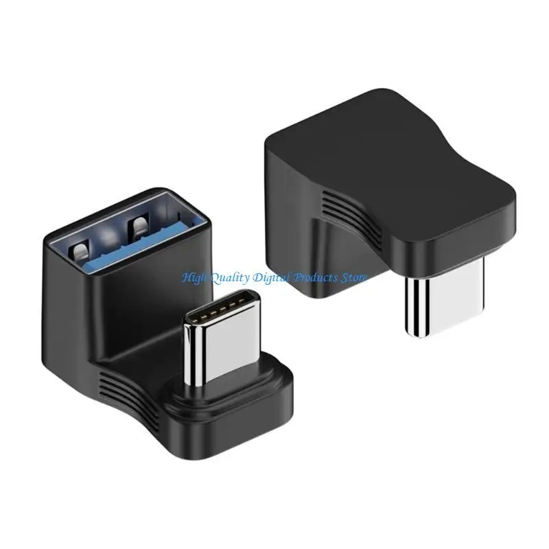 U2JE U -Form Typ C -Konverter Adapter, 100W schnelles Lade- und 4K60Hz -Display unterstützt