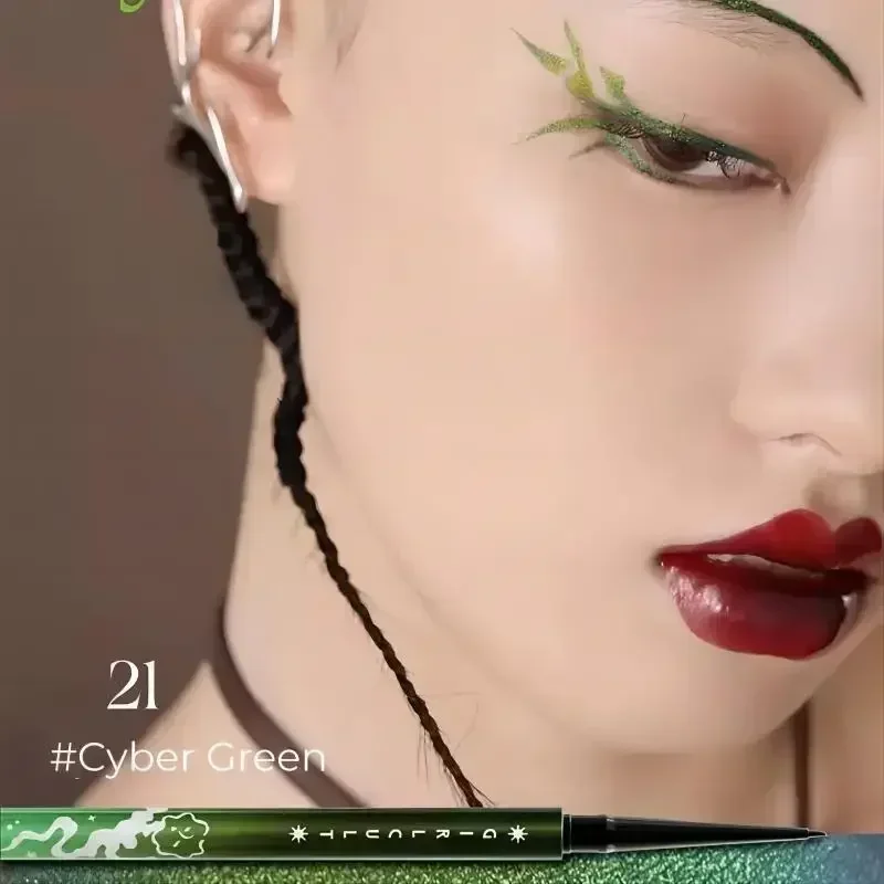 GIRLCULT Matita eyeliner camaleonte Polarizzato Perlato Trucco per le donne Cosmetici graziosi Penna per trucco Rara bellezza Glow Ricetta