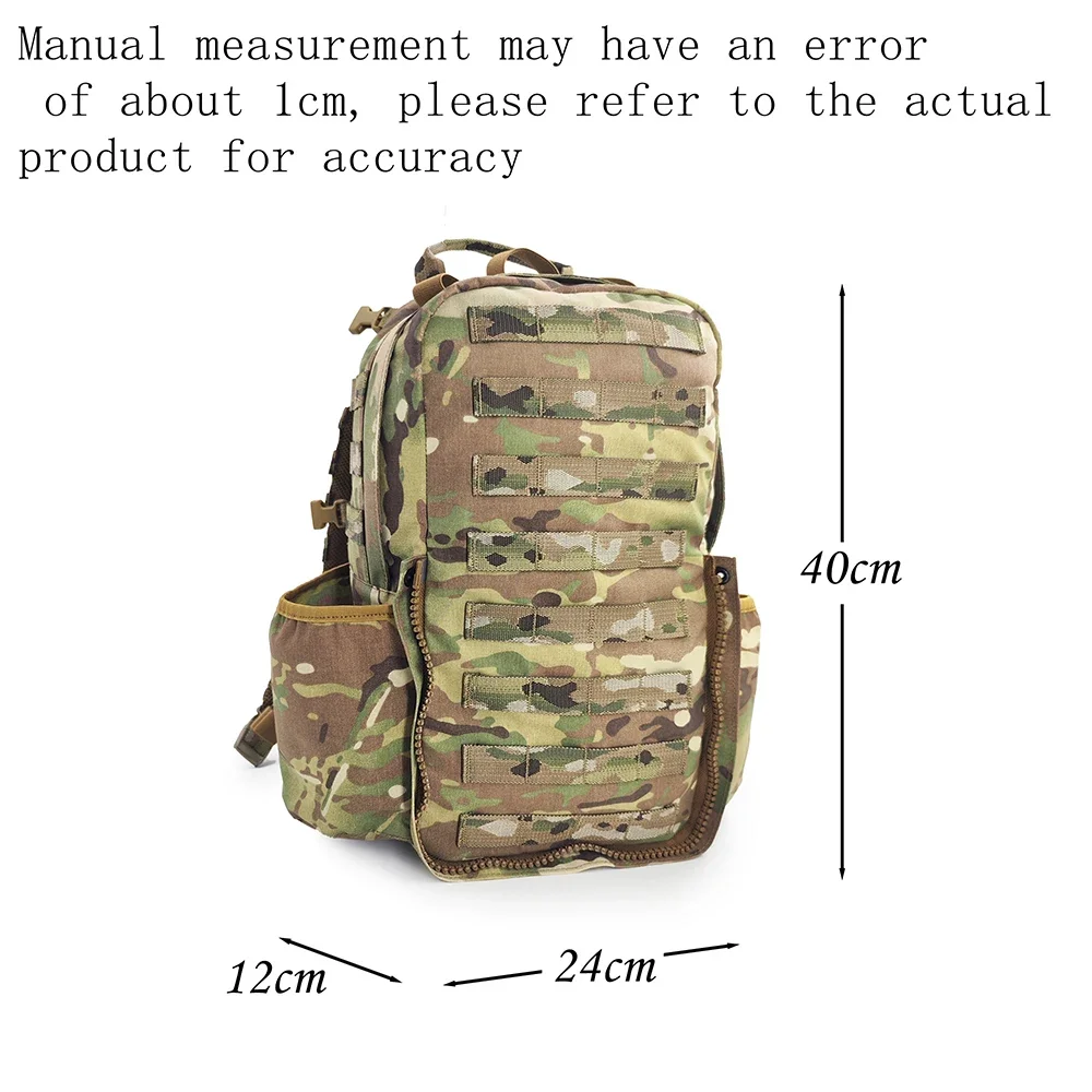 Outdoor Sports Multi-functional Double Shoulder Backpack + Helmet Bag