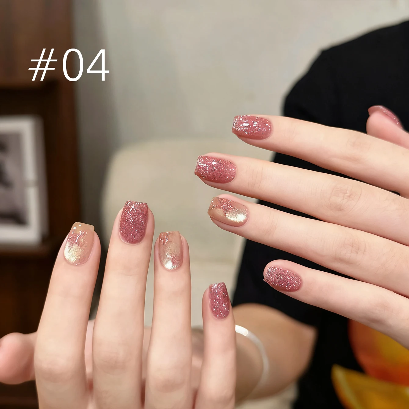 Sternenhimmel-Gelpolitur mit zerkleinerten Diamanten, ultraschrumpfend, reflektierend, Rave-Glitzer, schillerndes Nagelgel, Neuankömmling 2026