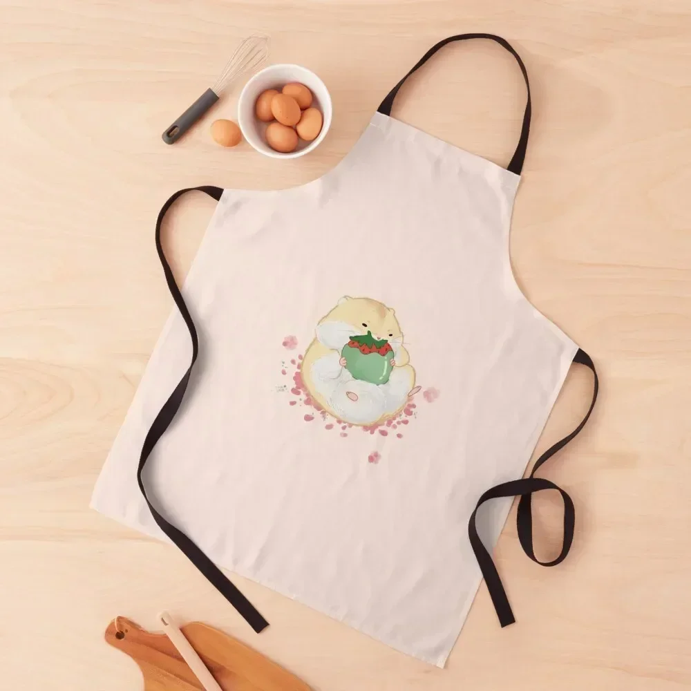 Sakura Matcha Hamster Apron professional hairdressing kitchen and home Sexy restaurant accessories Apron