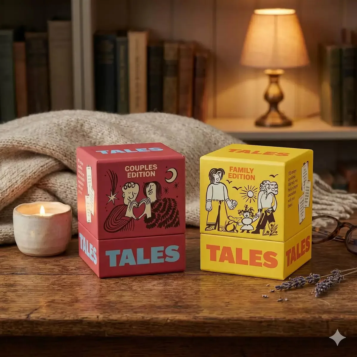 Tales Story Dice Game Couples & Family Edition Interactive Storytelling Game for Date Night & Family Part Creative TabletopGame
