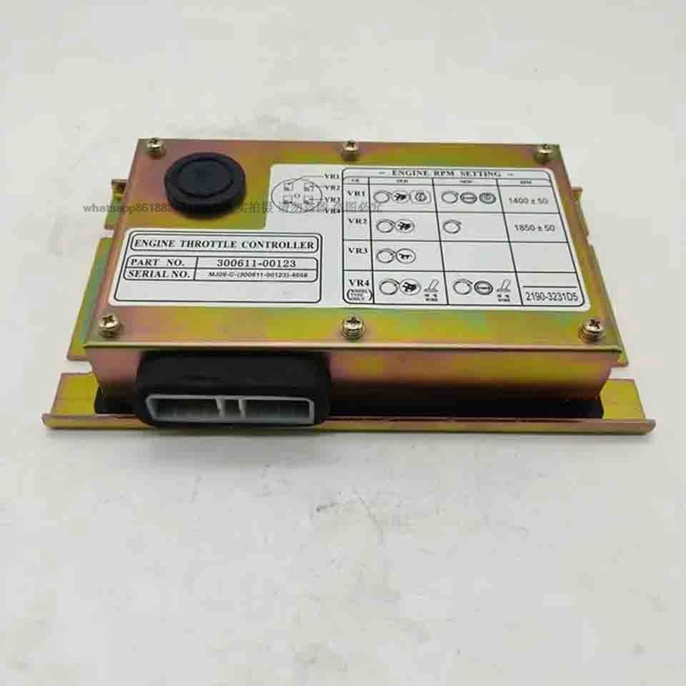 Para Doosan Daewoo panel de control del acelerador DH150 DH220 DH215 DH225-7 dx225lc 543-00074 2543-1036 versión de computadora tablero del acelerador