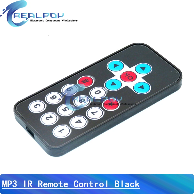 38khz MCU learning board IR remote control Infrared decoder for protocol remote control For arduino .MP3 .MP4 Black / White