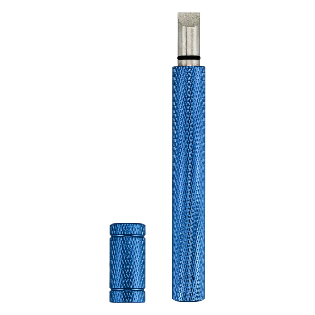 Professional-grade Golfball Club Cleaning Knife For Clean Sweep Golfball Club Accessories Safety 11*1.2cm blue