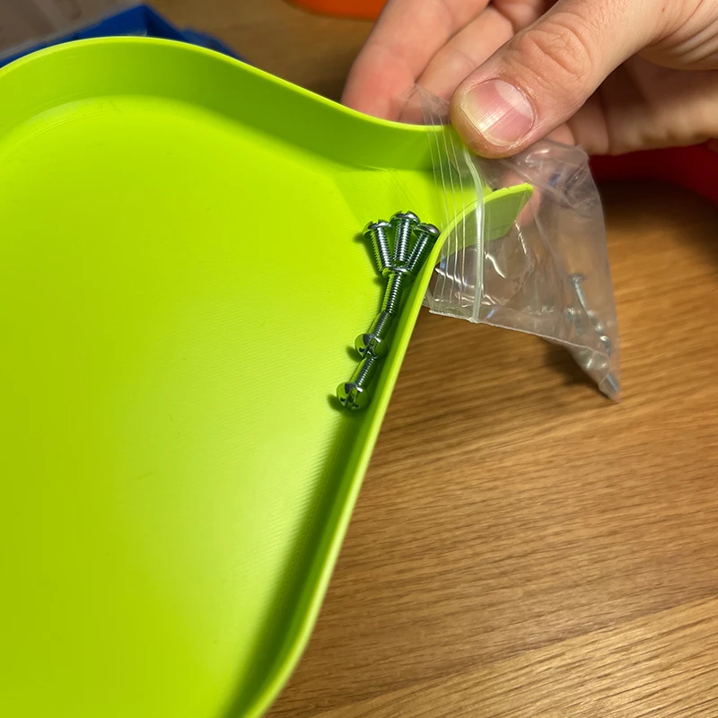 。Funnel Tray With Barrier Plug Screw Nut And Bead Storage Tools Plastic Small Items Storage Box Tools Tray Portable Sorting Tray