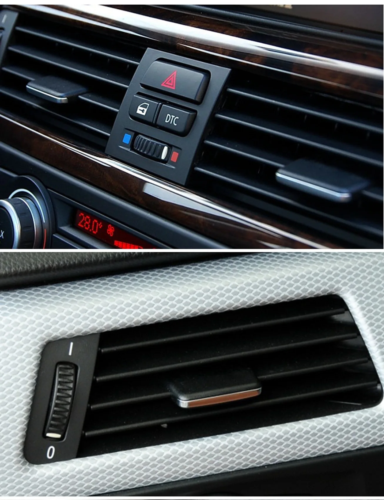 エアコン出口タブクリップ修理キット、a/c、x5、e70、06-13、x6、e71