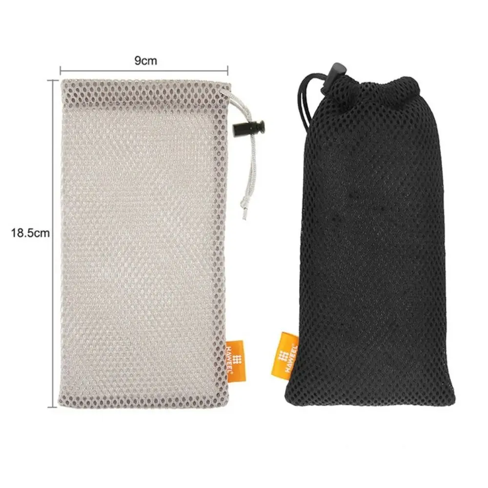 Bolsa de malla con cordón para auriculares y cables — vista 6