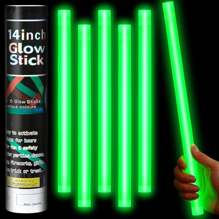 5 Pcs Large Glow St… - image