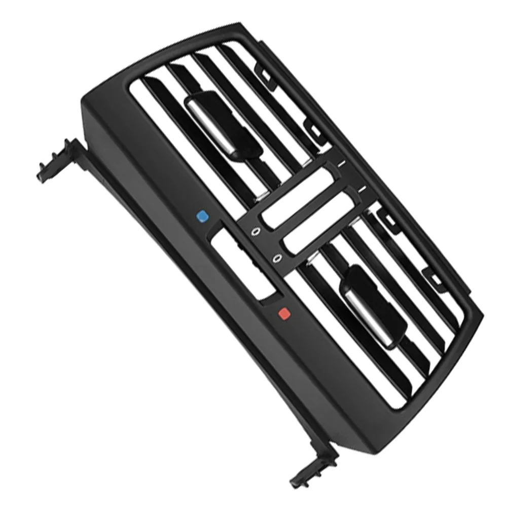 

For BMW X5 X6 E70 E71 E72 2007-2013 Only fit for Middle-end Model Black Rear Center Outlet AC Vent Outlet Panel 64226958748