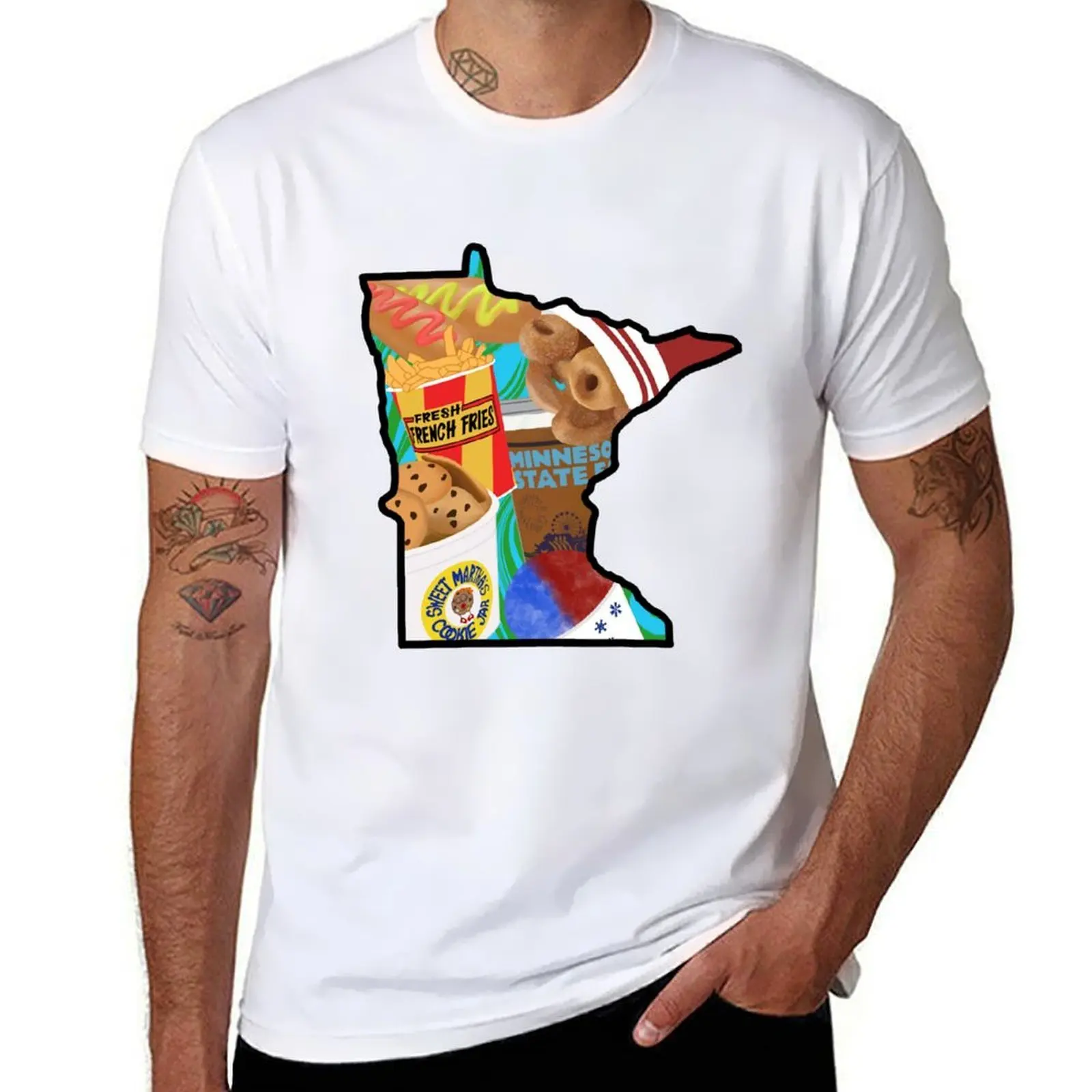 

State Fair Food T-Shirt graphic t shirts for man t shirts for man graphic tees T-Shirt
