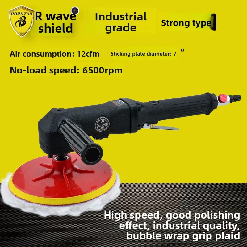 Bodun 7inch Premium Pneumatic Polishing Machine Car Waxing Machine 180mm Sandpaper Machine Sander Grinder