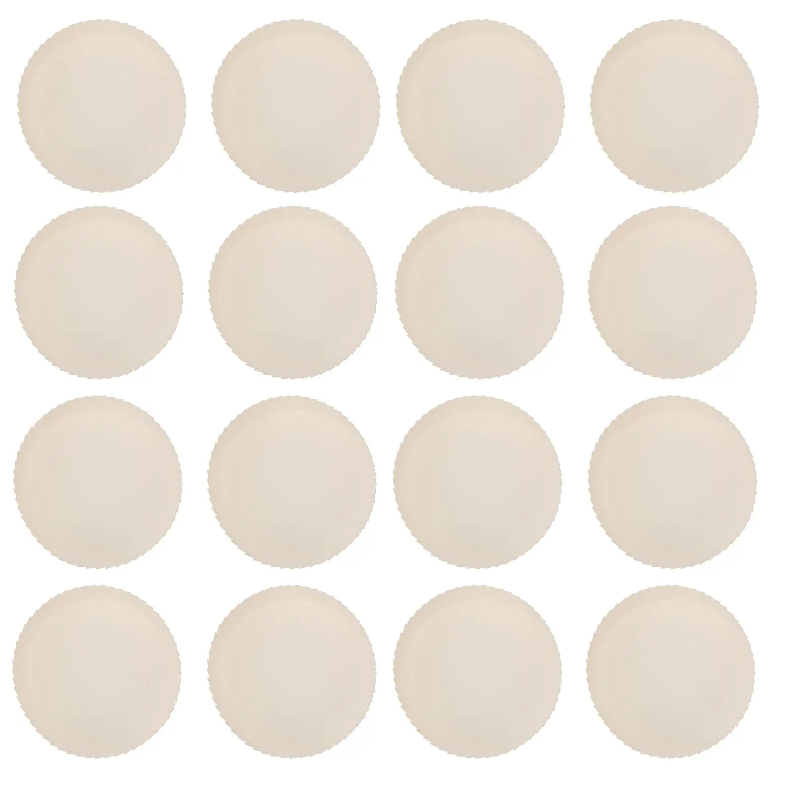 

100 Pcs Disposable Paper Cup Lids 8CM Diameter Hot White Covers for Hotel Bar Restaurant Tea House Coffee Shop