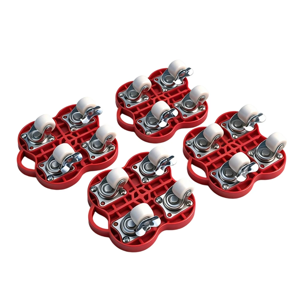 Anti-Slip Pad 360 Caster Low Physical Effort Reinforced ABS Components Reinforced PP Construction ABS PP Carbon Steel