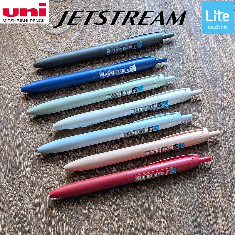 uni Jestream New Ink Rollerballpoint Pen,Assorted Colors 0.5/0.7mm Lite Smooth Ocean-Inspired Fast Drying Signing stylo Quality