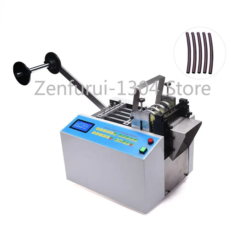 EW-100S Automatic Electric Elastic Tape Cutting Machine Cartons Automatic Feeding and Cutting Two Axis Movement(y/z) AC Motor EW