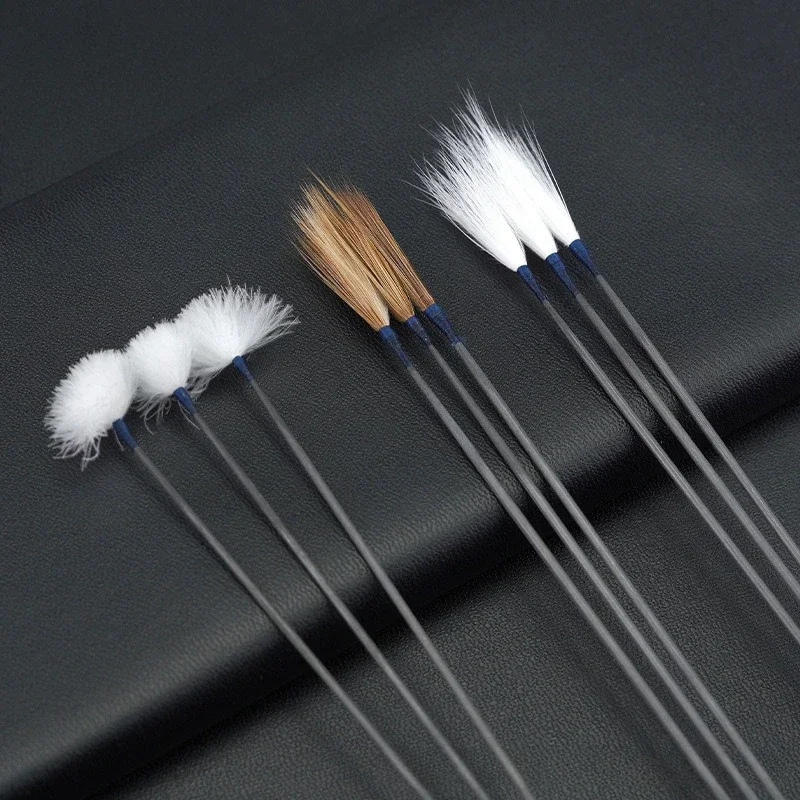 Ear-picking Tools Carbon Crane Feather Stick Household Handwork Chicken Feather Stick Creative Professional Ear-picking Tools