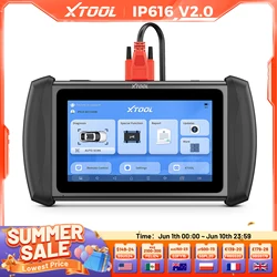 XTOOL Inplus IP616 Automotive Diagnostic Tool 31+Special Functions  CAN FD Auto VIN Key Programming Lifetime Free Update