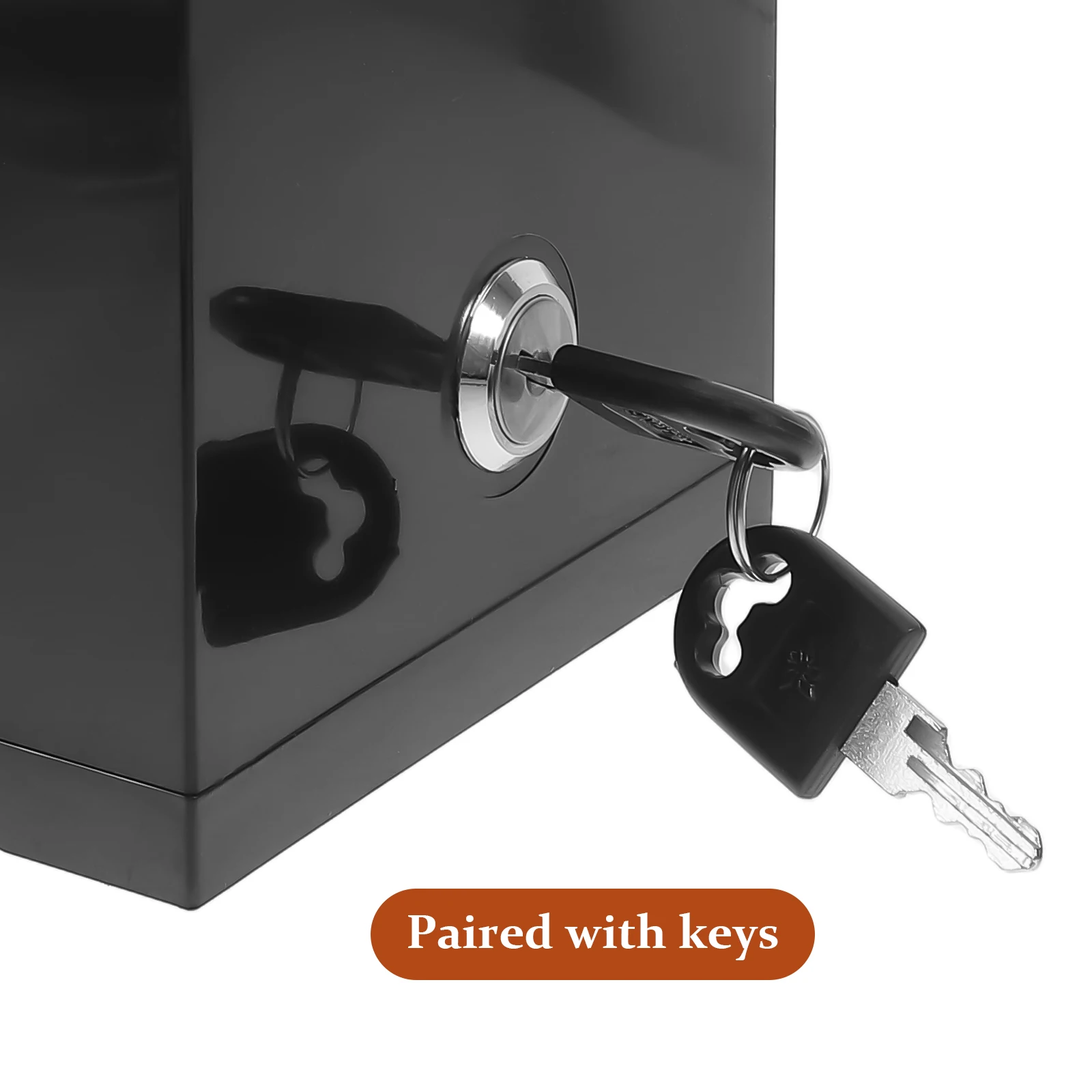 Caixa de doação com tampa transparente, cédula acrílica para eleições voadoras, organizador de armazenamento de cartão de visita, caixa de sugestão de eventos para coleta de fundos