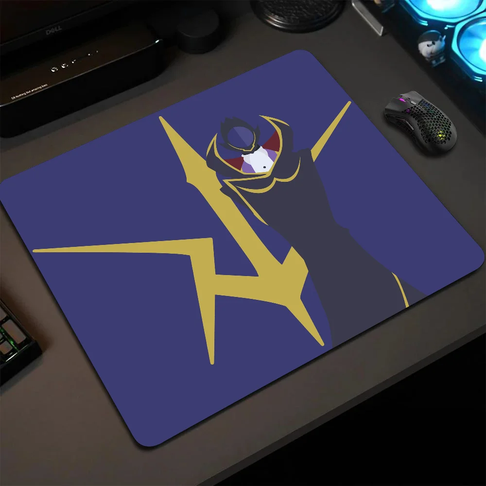 

Code Geass Anime Mousepad Small LockEdge Mouse Pad For Gamers Computer Desk Pad Anti-slip Rubber