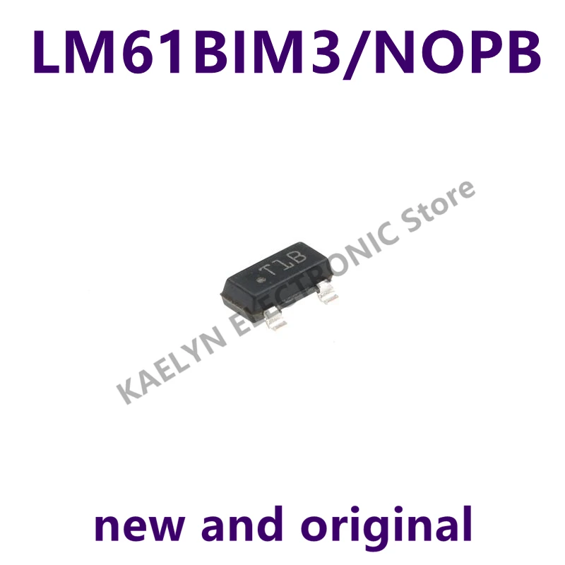 

10pcs/lot New and Original LM61BIM3/NOPB LM61BIM3 Temperature Sensor Analog, Local -30°C ~ 100°C 10mV/°C SOT-23-3