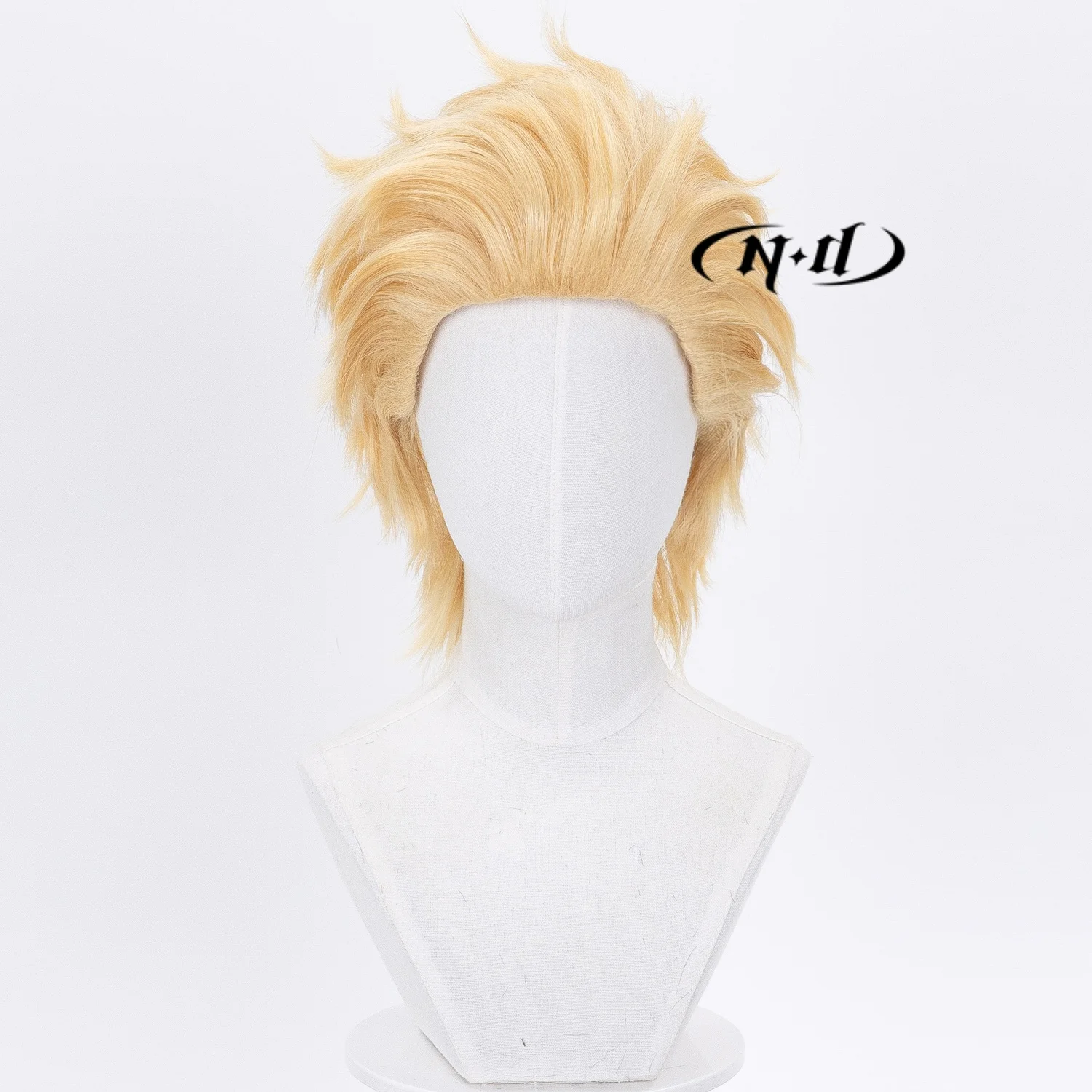 ND Brand Gilgamesh Fate/Grand Order FGO Cosplay Wigs Hair Hairpiece for Comic-con Cosplayer Halloween Costume Party Theme