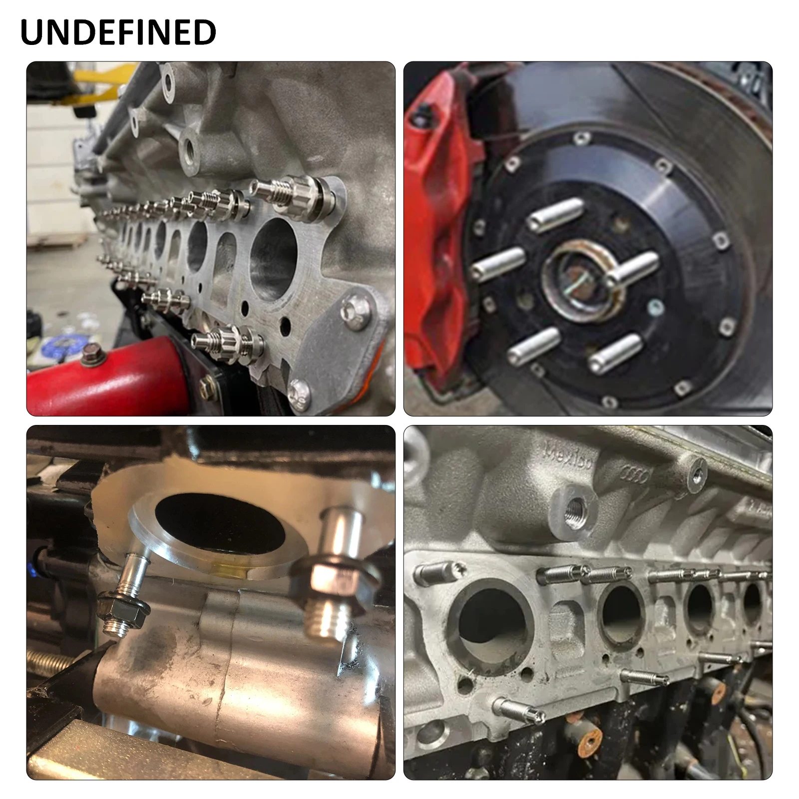 Auspuffkrümmer-Befestigungsschrauben mit gezackten Muttern, M8*35, für Yamaha Fazer VMAX, Suzuki Bandit, Honda, Kawasaki Ninja ZX-14R, ZX-6R, ZX6R. – Detail 7
