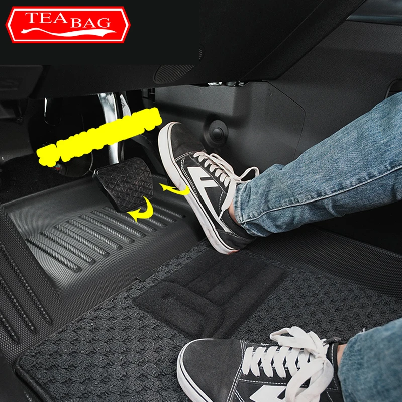 For Chery Jetour T2 2024 2023 Car Styling Foot Mats Trunk Mat TPE Waterproof Floor Carpet Interior Auto Modified Accessories 3
