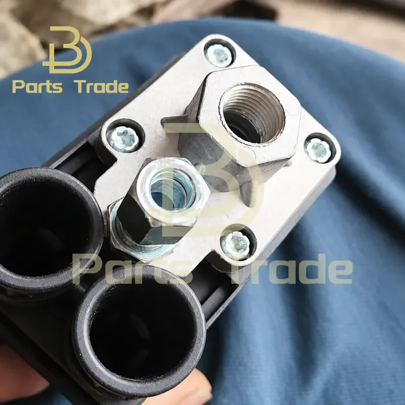 1Pc 1 Port 4 Port Factory Supplied 240V 15A 175PSI Air Compressor Pressure Control Switch Valve Plastic Shell