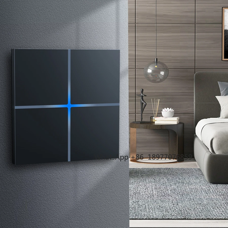 

Smart App Wifi Remote Control Touch Screen Wall Light Switch For Home
